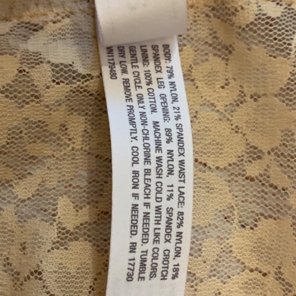 Women's All Over Lace Bikini Beige Underwear - Auden - Size XLarge - 3 pairs - Picture 9 of 11